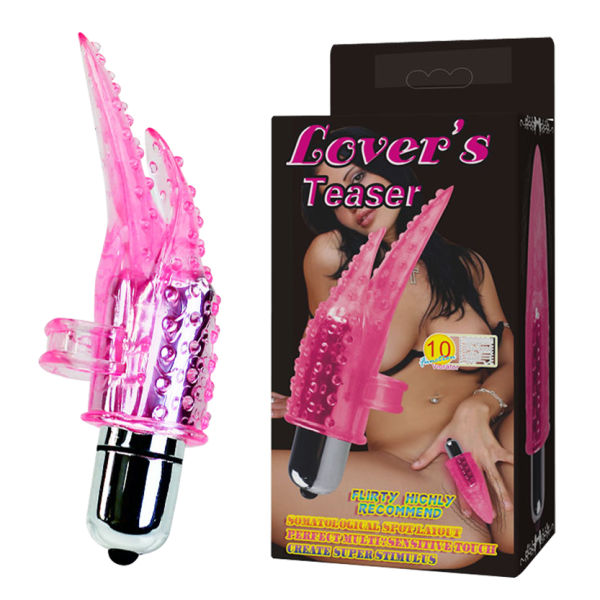 LOVER TEASER 10 SPEEDS FINGER & CLIT VIBRATOR FOR WOMEN BV-015 - Image 2